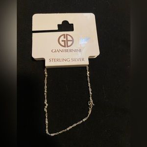 Brand new Giani Bernini sterling silver anklet